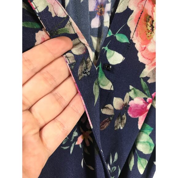 New Yumi Kim Lexey Wrap Dress Sweet Darling Sleeve Summer Wedding Guest Vacation - Picture 6 of 12